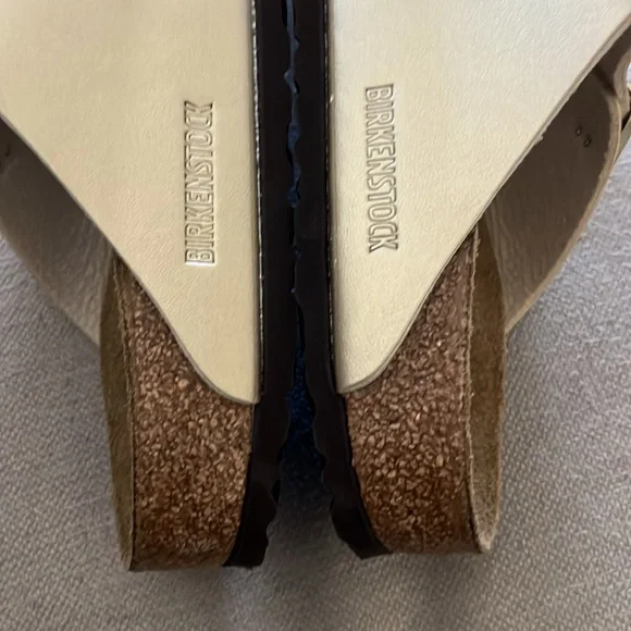 NEW Birkenstock Arizona Gold Slide Sandals Size 40 / 9 - Picture 9 of 9